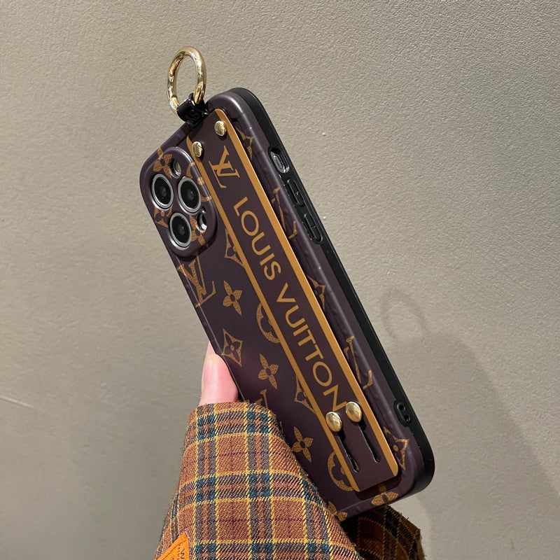 Louis Brown Wristband iPhone Case