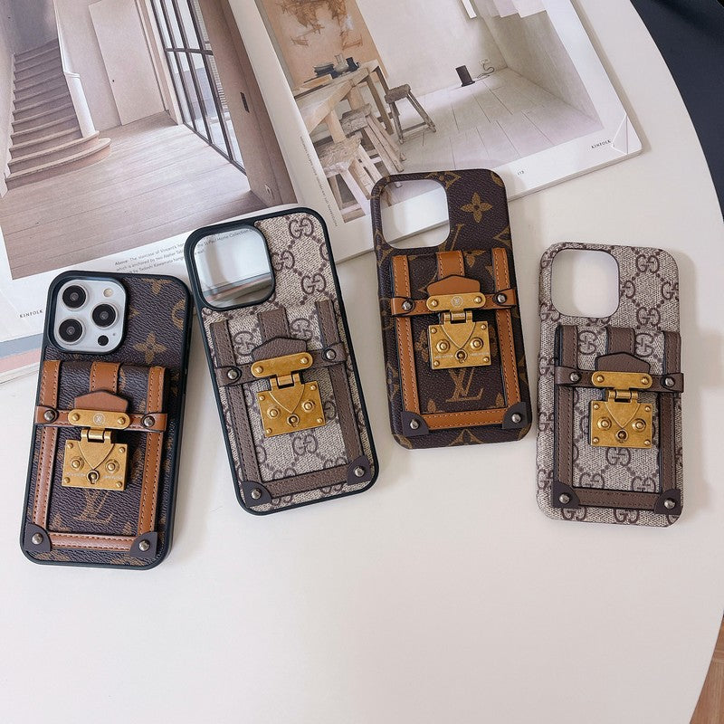 GG Louis Card Holder iPhone Case