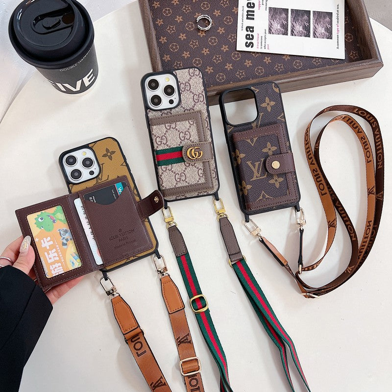GG Card Bag Crossbody iPhone Case