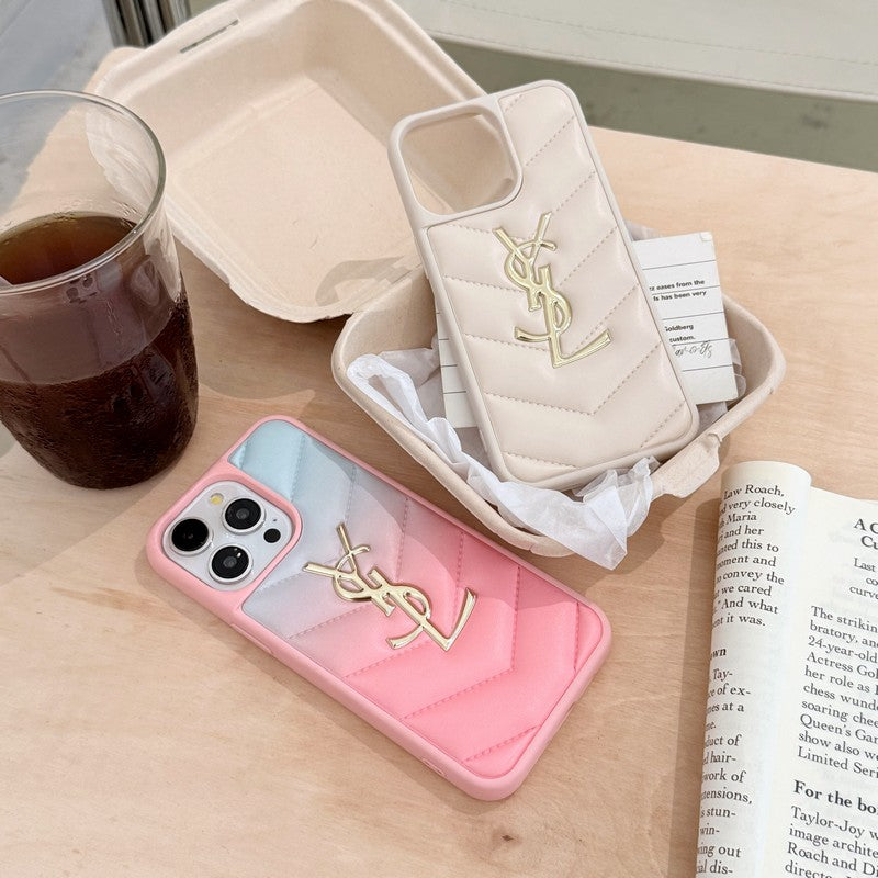 Saint Leather Color iPhone Case