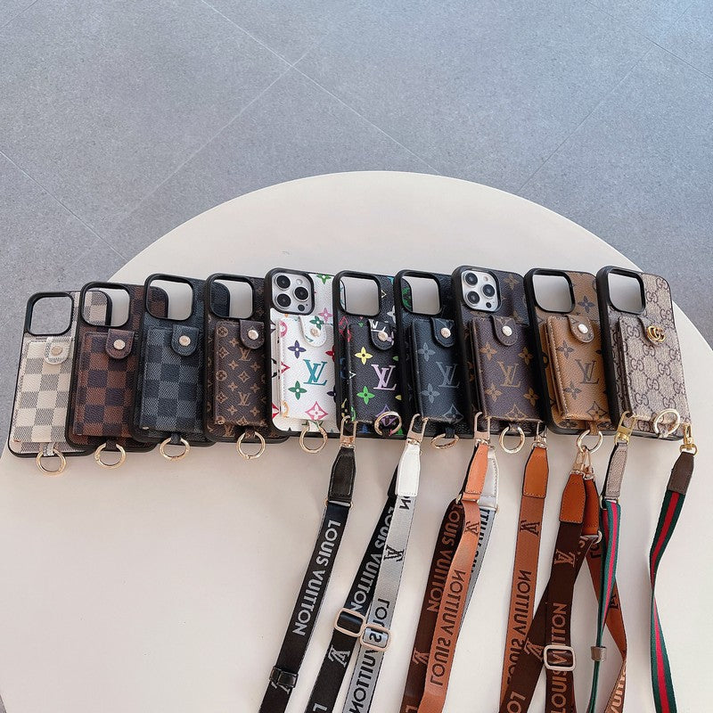Louis Card Bag Classic Chain iPhone 16 Case