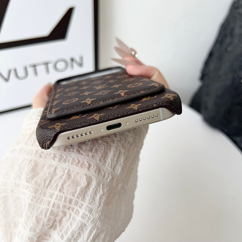 Louis Card Holder Four Color MagSafe iPhone Case
