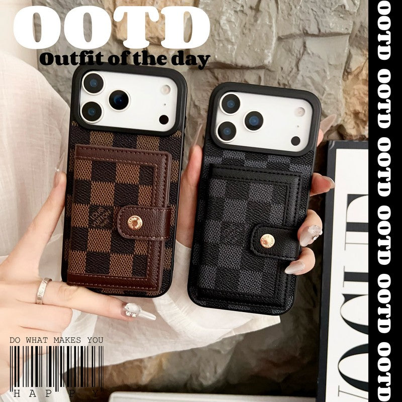 Louis Color Card Bag iPhone Case