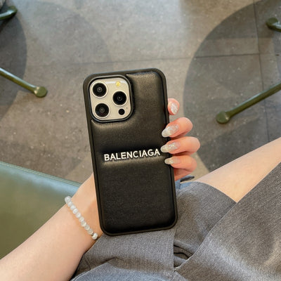 BB Leather iPhone Case