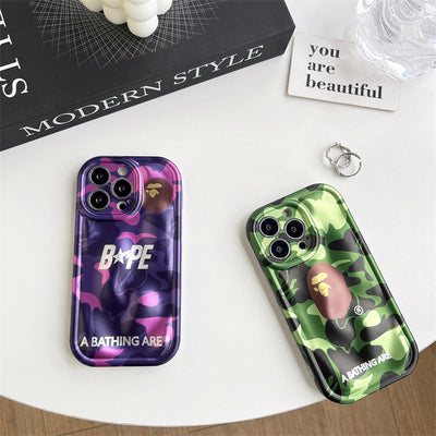 Ape 3D Plating iPhone Case