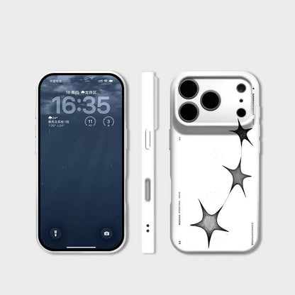 Black & White Star iPhone Case
