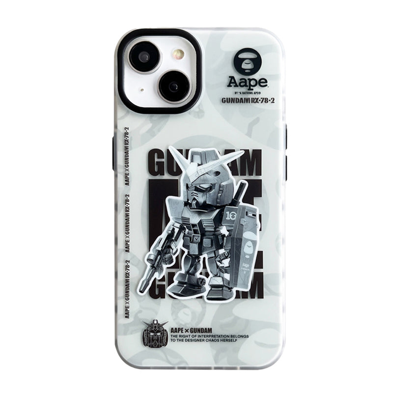 Ape x Gundam iPhone Case