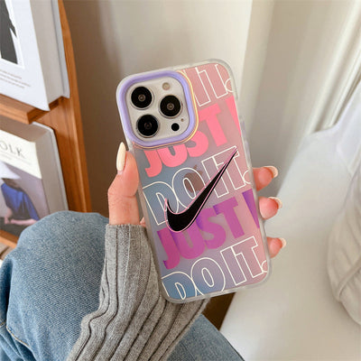 NK Just Do It Color iPhone Case