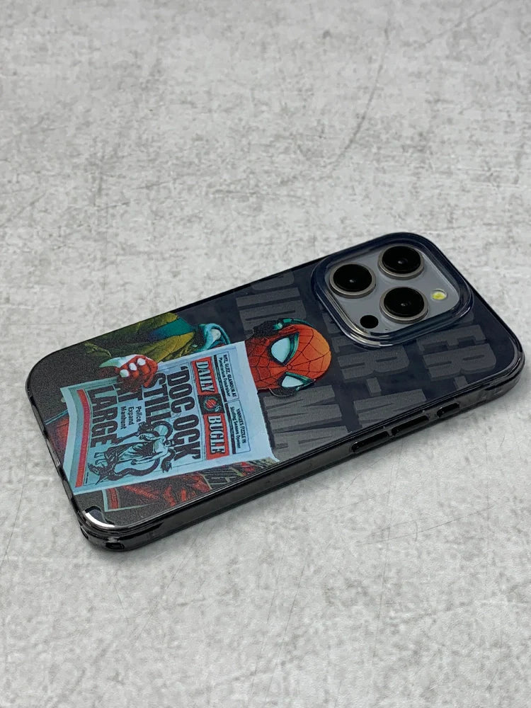 Spider & Bat iPhone Case