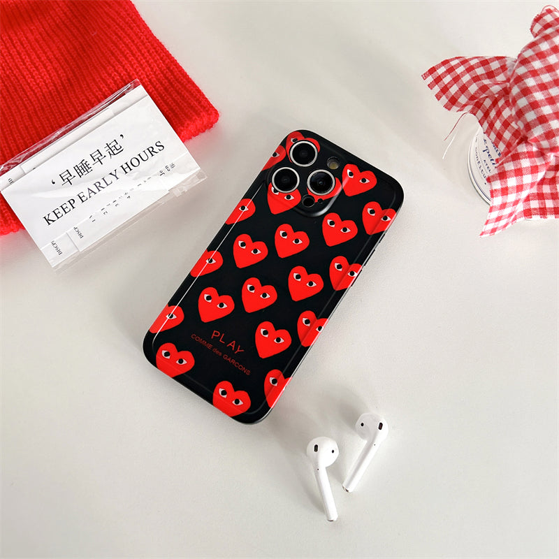 CD Play Red iPhone Case