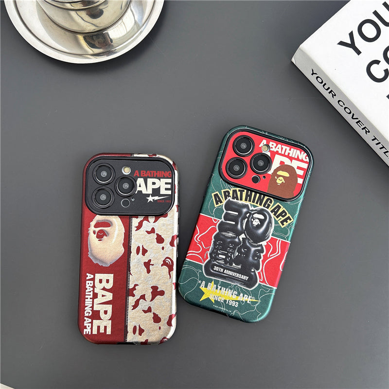 APE Blue & Red iPhone Case