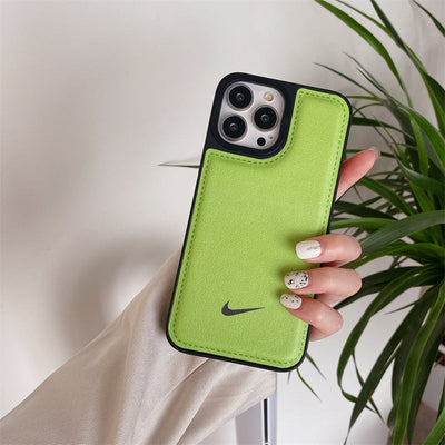 NK Color Leather iPhone Case