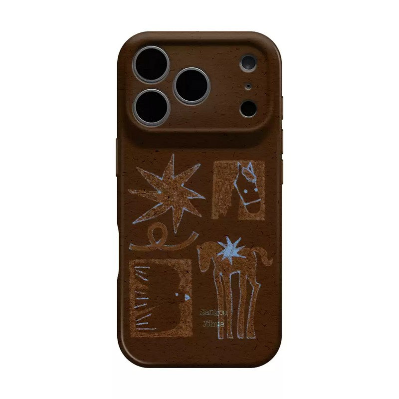 Brown Horse iPhone Case