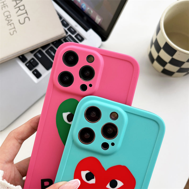 CD Play Pink & Blue iPhone Case