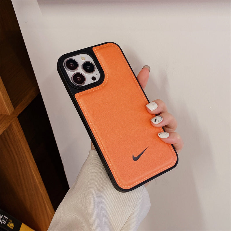 NK Color Leather iPhone Case