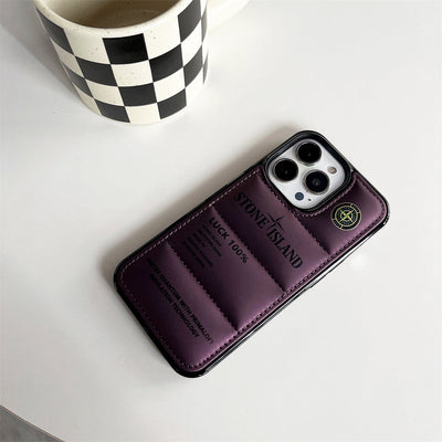 Stone Down Material iPhone Case