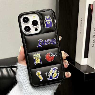 Lakers Down Material iPhone Case