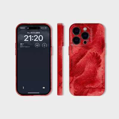 Dragon Red iPhone Case