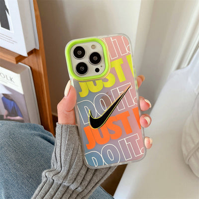 NK Just Do It Color iPhone Case