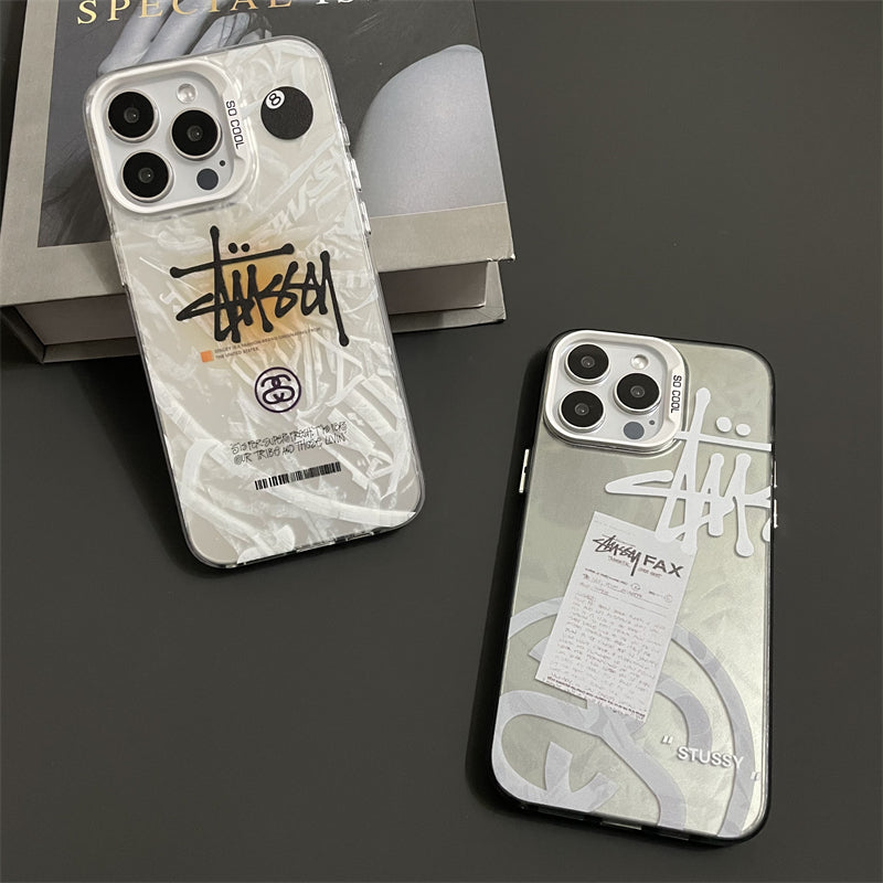 Stu Black & White iPhone Case