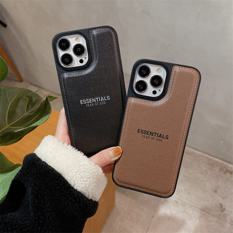 Essential Leather iPhone Case