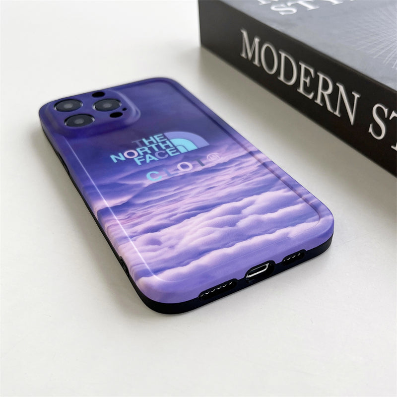 TNFace Purple Cloud iPhone Case