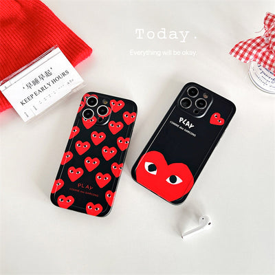 CD Play Red iPhone Case