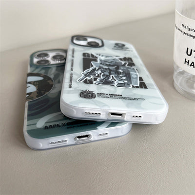 Ape x Gundam iPhone Case