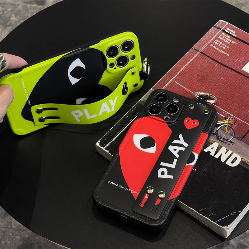 CD Play Wristband iPhone Case