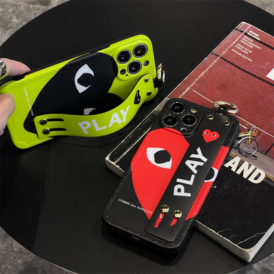 CD Play Wristband iPhone Case