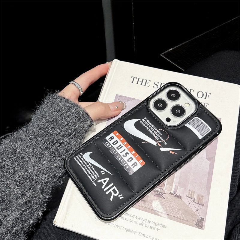 NK Broke Logo Down Material iPhone Case