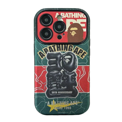 iPhone Case | A BATHING APE BAPE Blue & Red Case