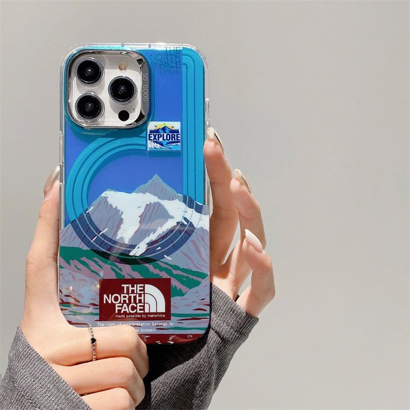 TNFace Snow Mountain & Desert iPhone Case