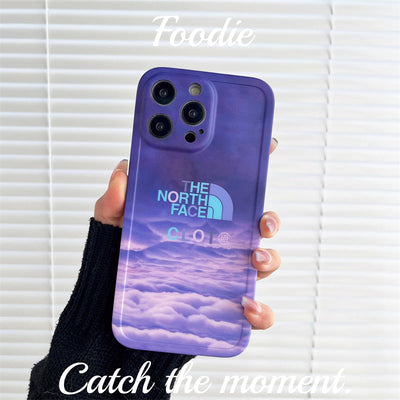 TNFace Purple Cloud iPhone Case