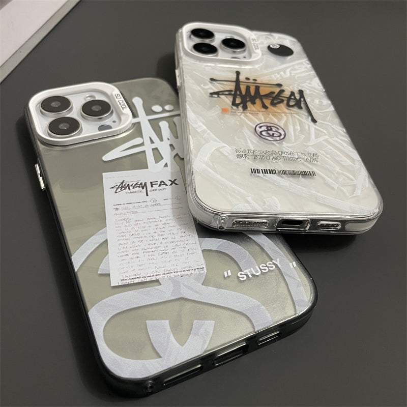 Stu Black & White iPhone Case