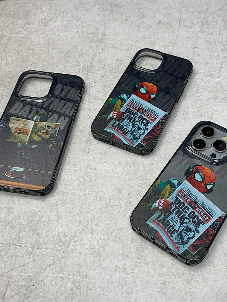 Spider & Bat iPhone Case