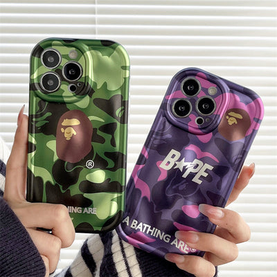 Ape 3D Plating iPhone Case