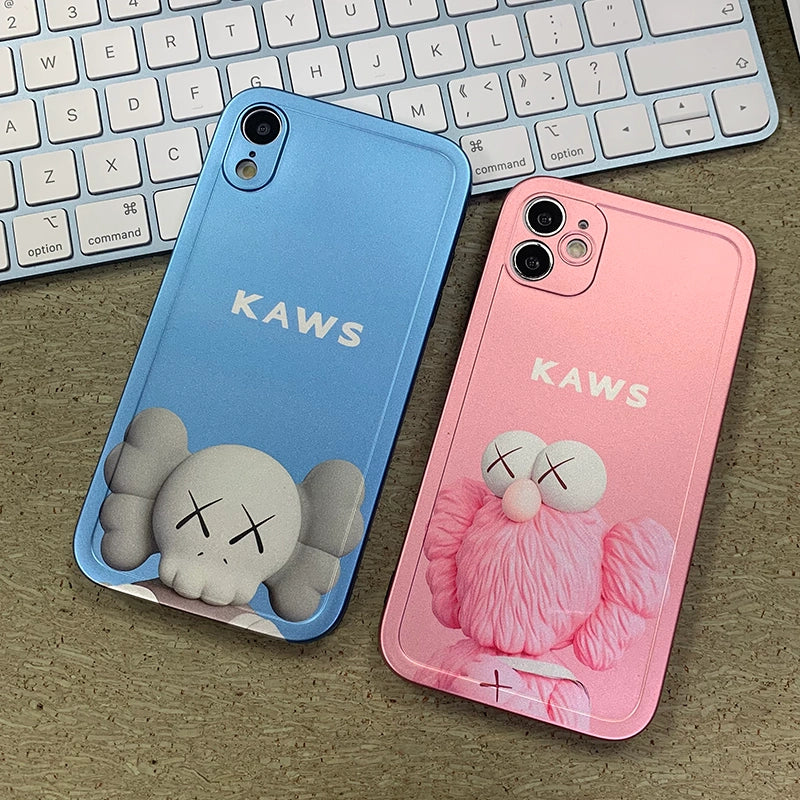 Kaw Blue & Pink iPhone Case