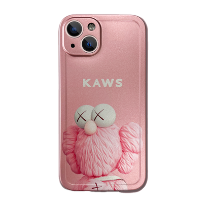 iPhone Case - Kaws Blue & Pink Case