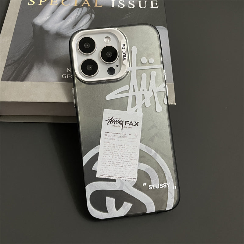 iPhone Case | Stussy Black & White Case