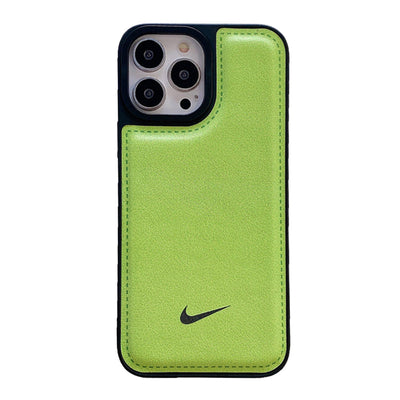 NK Color Leather iPhone Case