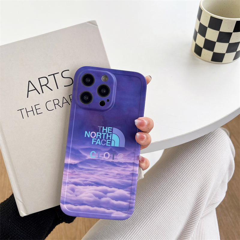 TNFace Purple Cloud iPhone Case