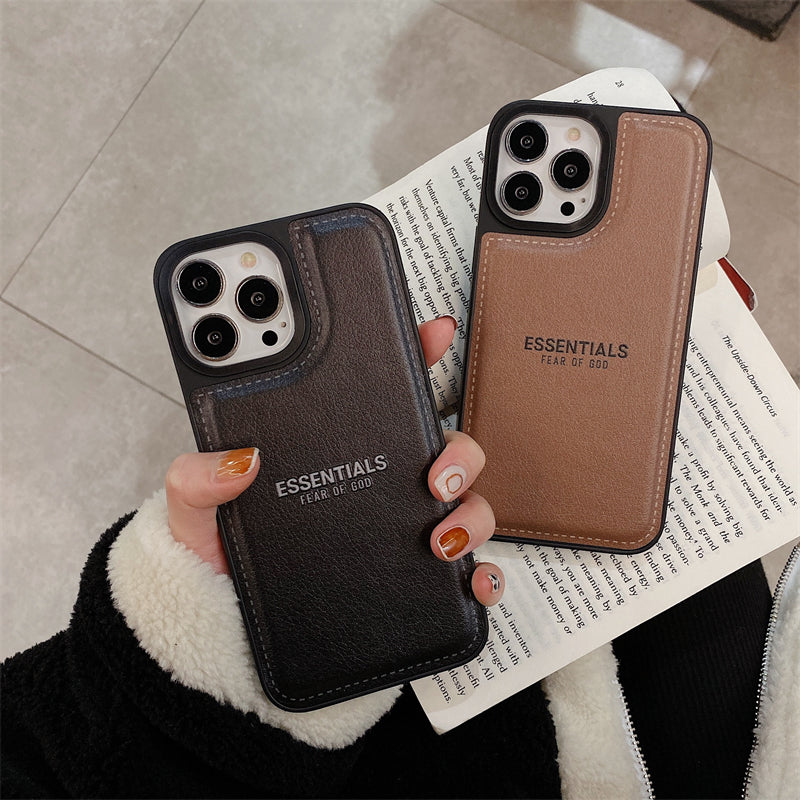 Essential Leather iPhone Case