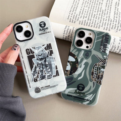 Ape x Gundam iPhone Case