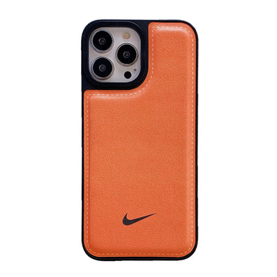 NK Color Leather iPhone Case