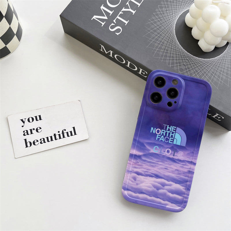 TNFace Purple Cloud iPhone Case