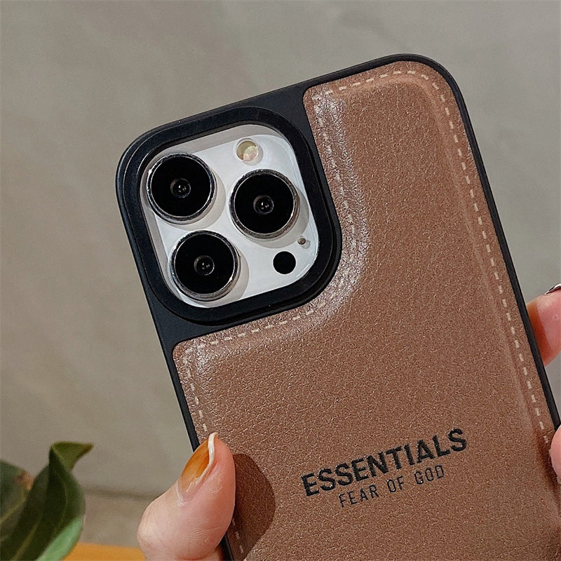 Essential Leather iPhone Case