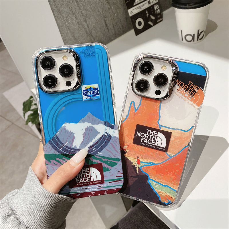 TNFace Snow Mountain & Desert iPhone Case