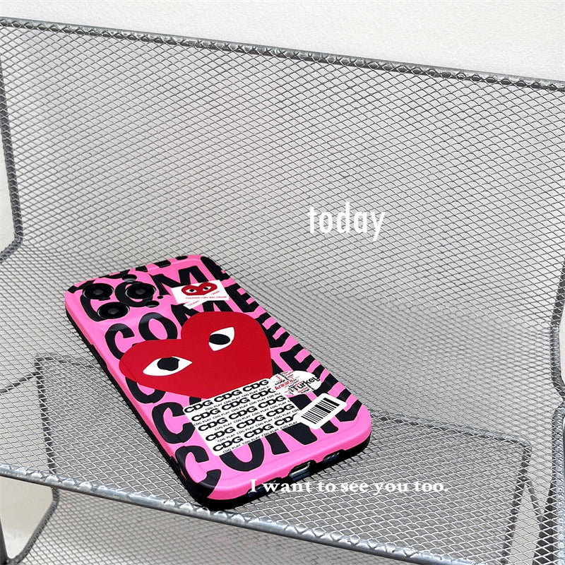 CD Play Pink & Green iPhone Case