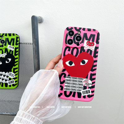 CD Play Pink & Green iPhone Case